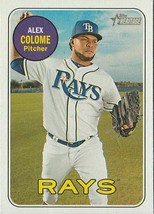 Alex Colome 2018 Topps Heritage # 338 - £1.36 GBP