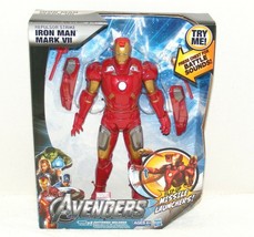 Nip Marvel 2011 Iron Man Mark Vii Repulsor Strike Avengers Action Figure - £19.65 GBP