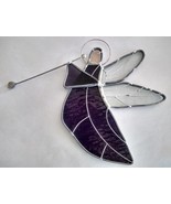 Handmade Stained Glass Angel Suncatcher - £15.05 GBP