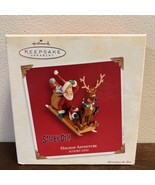 Hallmark Ornament Holiday Adventure 2003 Scooby-Doo Reindeer Shaggy Sant... - £19.03 GBP