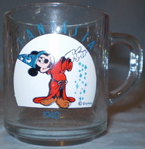 Disney Glass Mug 1940 Fantasia - $6.50