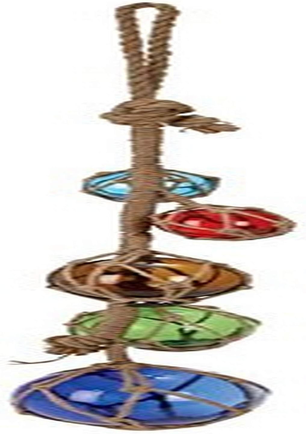 Glass Jute Float No. 79 Deco, 27&quot; H, 4&quot; W. - $38.94