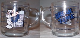 Disney Glass Mug Break Time - $6.50