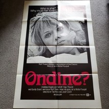 Ondine? 1974 Original Vintage Movie Poster One Sheet - $24.74