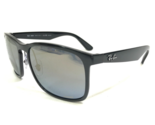 Ray-Ban Sunglasses RB4264 601/JO CHROMANCE Black Square Frames Mirrored ... - £177.76 GBP