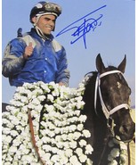 FERNANDO JARA AUTOGRAPHED Hand Signed HORSE RACING 8x10 photo w/coa  - £18.18 GBP