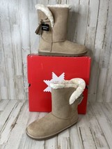 Arizona Jean Co Sierra Memory Foam Winter Boots Sand Women’s Size 10M - $28.05
