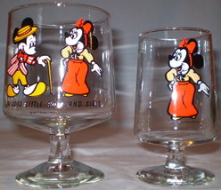 Disney Stemware Mickey & Minnie - $10.00