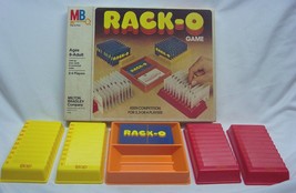 Vintage 1978 Milton Bradley RACK-O Card Game 100% COMPLETE Racko 1970&#39;s - £14.61 GBP