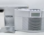 New Rare Lexon Silver LA 26 SPACE Alarm Clock Radio 1990s Herve Houplain... - $24.75