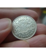 #B Latvia Lettland Latvijas Republika 1 Lats 1924 silver coin - £26.51 GBP