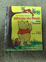 A Little Golden Book!!! Walt Disney&#39;s Winnie the Pooh and Tigger!!! - £8.64 GBP