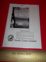 Home Treasure Railroad Train Northern Pacific Railway Advertising 1930 Heaven Ad - £7.44 GBP