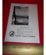 Home Treasure Railroad Train Northern Pacific Railway Advertising 1930 H... - €8,18 EUR