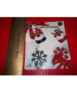 MLB Christmas Ornament Set Boston Red Sox Holiday Baseball Team Snowflak... - £4.45 GBP