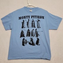 Monty Python Mens T-Shirt Adult Large Blue Short Sleeve Casual - £14.13 GBP