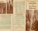 California State Parks of the Northern Redwoods Brochure Redwood Highway  - £30.07 GBP