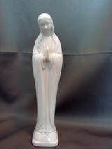 Madonna in Prayer Statue All White 8.5 inches Tall by Roman,Inc - £5.47 GBP