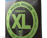 D&#39;Addario EXL165 Bass Strings Custom Light Medium Nickel Wound Gauge 45-105 - £31.05 GBP