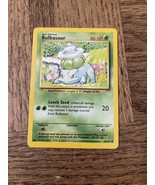 1999 Pokemon Card Bulbasaur 44/102 - $13.37