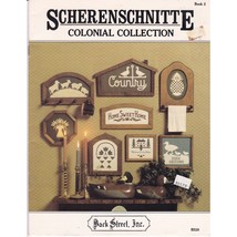 Vintage Cross Stitch Patterns, Scherenschnitte Colonial Collection by Pa... - $17.42