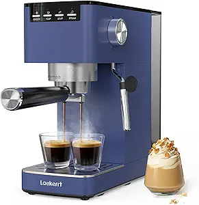 Espresso Machine 20 Bar Espresso Maker With Milk Frother Steam Wand, Com... - $185.99