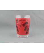 Vintage Curling Shot Glass - Featuring Comical Graphic - Makes a Great G... - £23.10 GBP