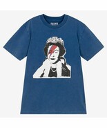 GUESS x Brandalised Junior Boy&#39;s Bansky Queen Tee Blue ( 7 ) - $41.89 CAD
