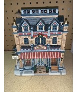 Lemax Carole Towne Collection 2004 Sotheby &amp; Sons China &amp; Antiques 3D Wi... - $58.89