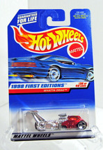Hot Wheels Mattel WHATTA DRAG Mattel Wheels 1998 First Editions 1:64 36/40 - £6.14 GBP