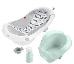 Fisher-Price Baby to Toddler Bath 4-in-1 Sling ‘n Seat Tub w/ Removable ... - $40.84