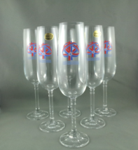 Set of 6 Expo 86 Champagne Glasses - From the Czechslovakia Pavillion - ... - £71.14 GBP