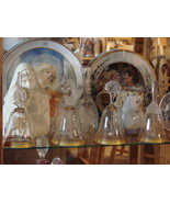 Set of 4 Sasaki Japanese Lead Crystal Bells  ~Discriminating Collectors ... - $48.00