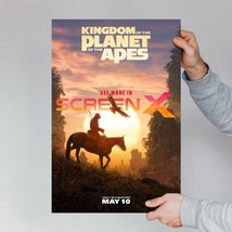 Kingdom Of The Planet Of The Apes Movie Poster Screen X Version 2024 Film Decor - £8.50 GBP+