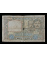 1940 France 20 Francs Note // Science et Travail // Banque de France (P#... - $67.91 CAD