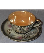 Made in Japan Vintage Dragon Ware Lustre Cup and Saucer - £16.19 GBP