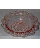 Anchor Hocking Lace Edge Depression Glass Salad Bowl - £18.74 GBP