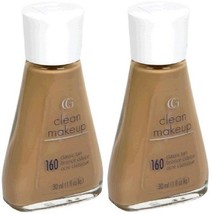CoverGirl Clean Liquid Make Up #160 Classic Tan (Qty. Of 2 Bottles as shown I... - £15.95 GBP