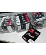 lot 15 Brother TZ-S211 Black white Laminated Tape for P-touch Label Maker 8mm - $50.05