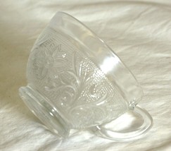 Sandwich Clear Punch Cup Anchor Hocking Glassware 40s - 60s - £10.19 GBP