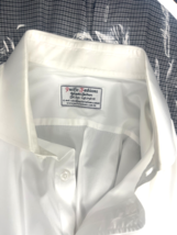 Pacific Fashions Bespoke Tailors Men&#39;s Hong Kong Custom White Dress Shir... - $21.63 CAD