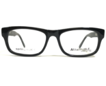 Affordable Designs Eyeglasses Frames PROFESSOR BLACK Shiny Rectangular 5... - £29.39 GBP