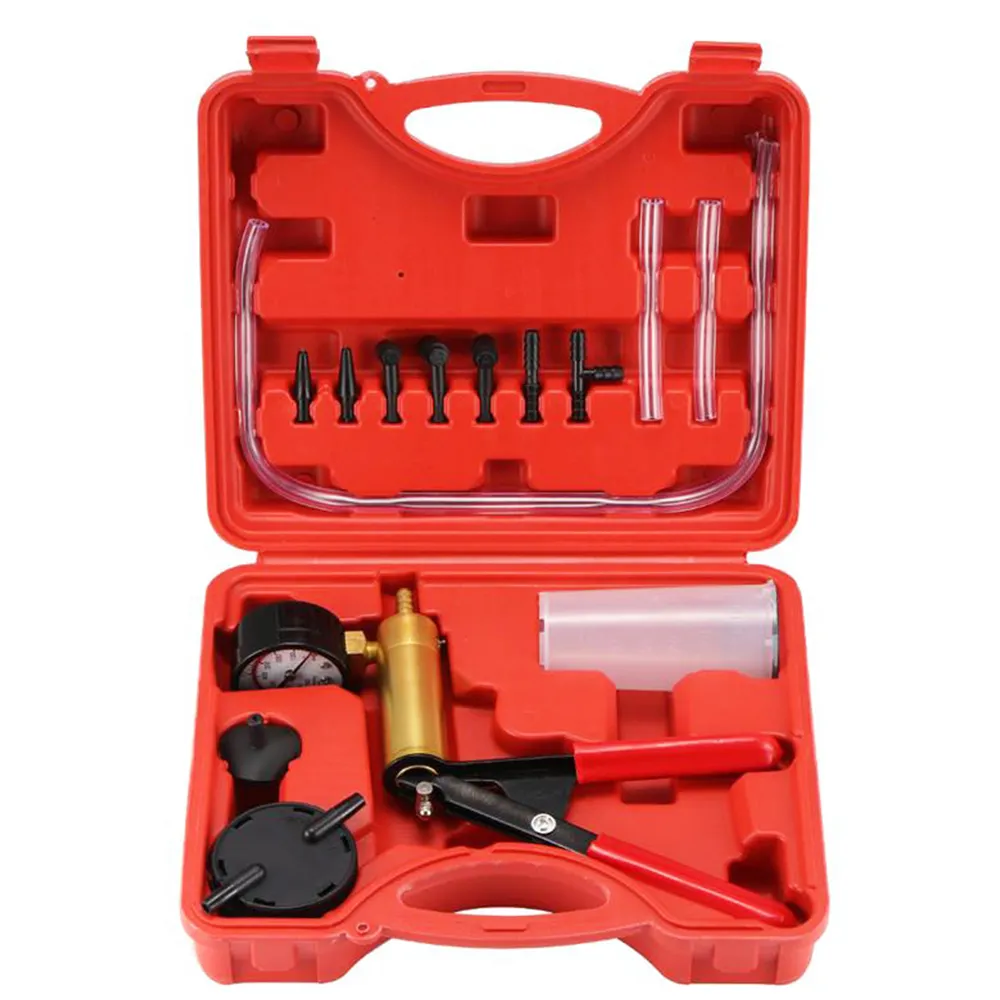 Hand Held Vacuum Pistol Pump Tester Kit DIY ke Fluid Bleeder Tools Alumi... - $85.69