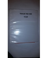 Electrical Manualfor Traub TND 400 - $60.00