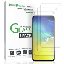 Samsung Galaxy S10e amFilm Premium Real Tempered Glass Screen Protector (3 Pack) - £12.87 GBP