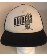 Oakland Raiders Mitchell &amp; Ness Snapback Hat NFL Vintage One Size fits Most - $559.90 MXN