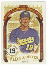 2016 Allen and Ginter Numbers Game #NG-98 Robin Yount NM-MT Brewers ID:17249 - £1.37 GBP