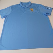 Little Biscuit Embroidered Polo Shirt Nike Blue Short Sleeve Casual Men&#39;... - $267.68 MXN