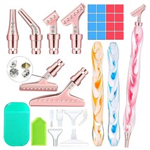 34 Pcs Diamond Painting Pen Kit Stainless Steel Metal Pen Tips Kits,3Pcs... - $27.99