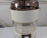 Vintage SANYO Citrus Juicer Electric Centrifugal SJ 2660A Almond beige W... - $56.00